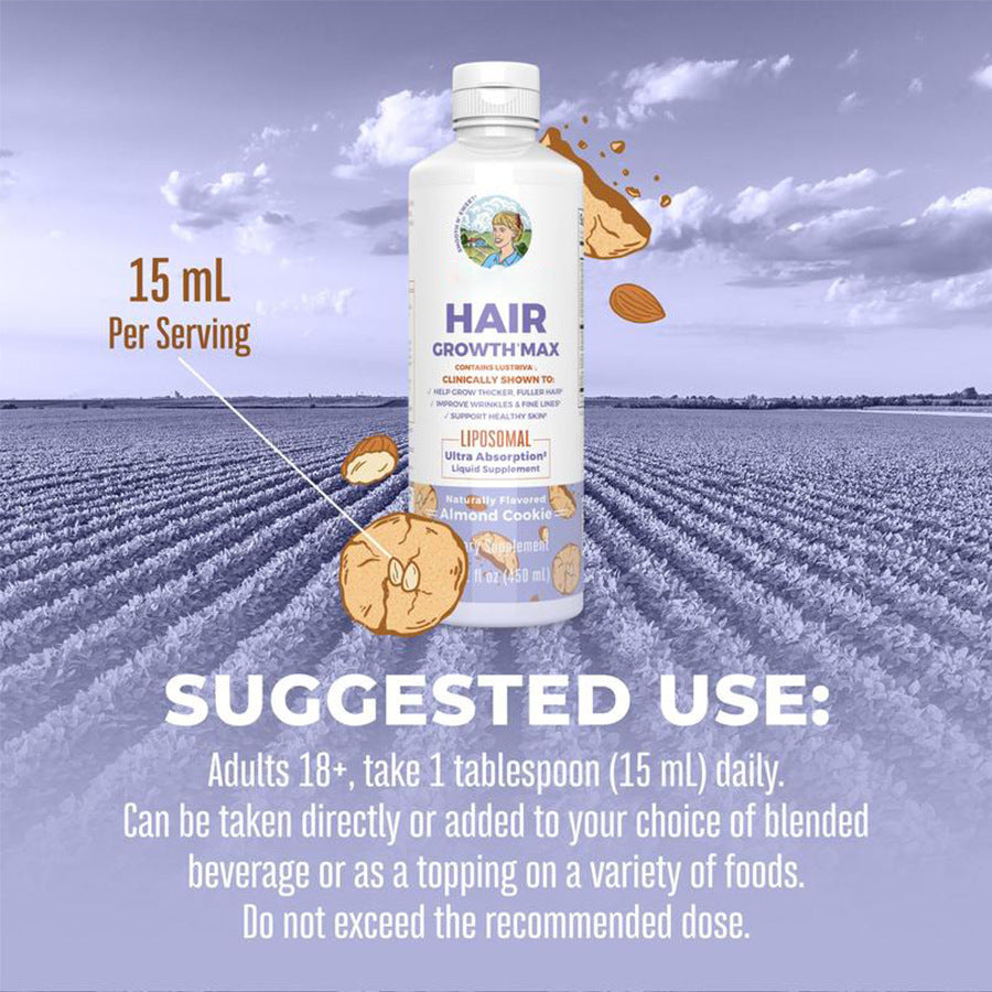 Hair Growth Max Liposomal Biotin Serum with Pumpkin Seed Oil