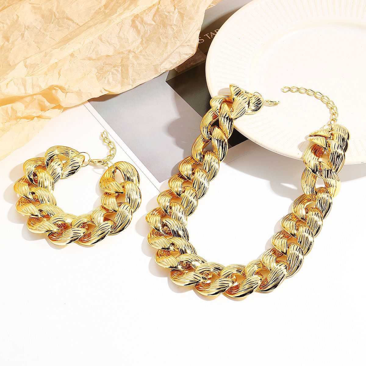 New Necklace Hip-hop Amazon European and American Explosions