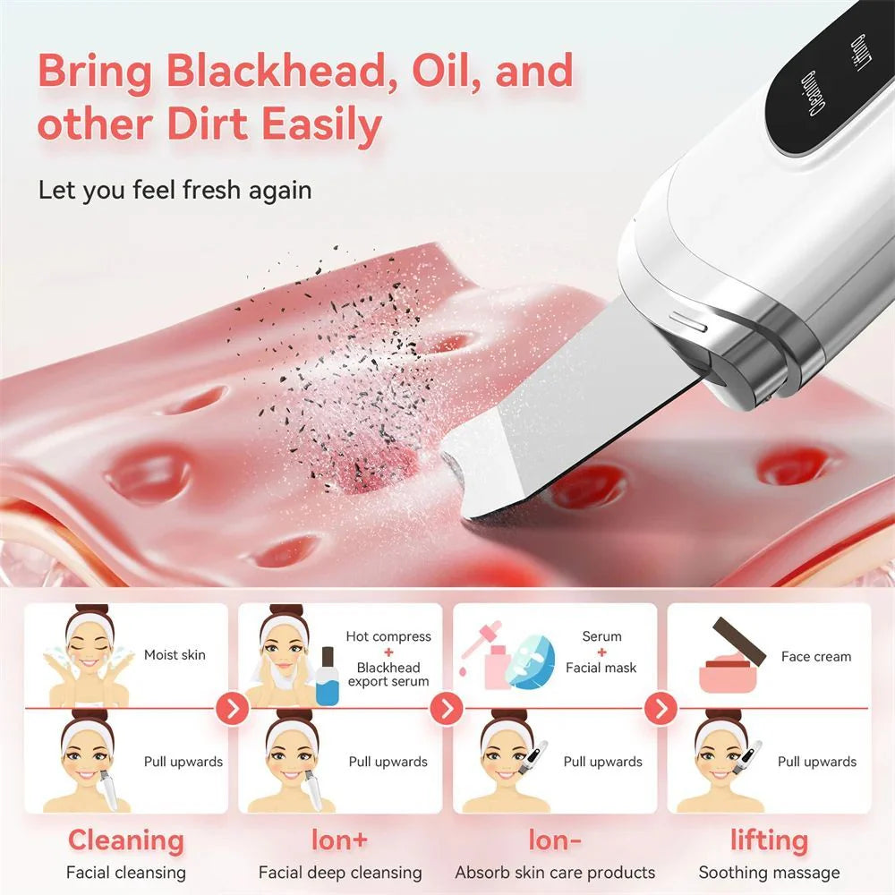 Skin Scrubber Spatula – Pore Cleaner & Blackhead Remover