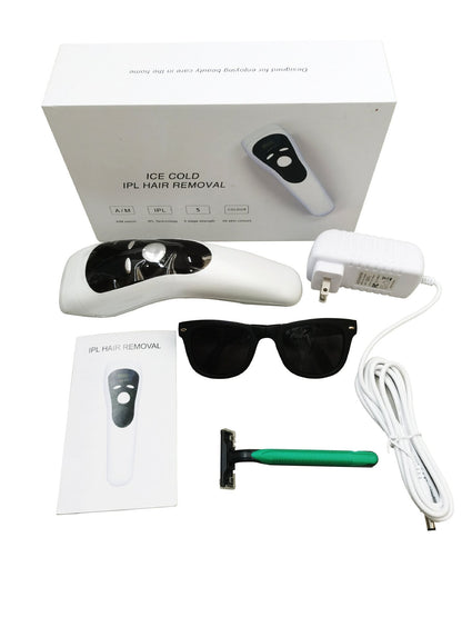 Portable household hair removal device