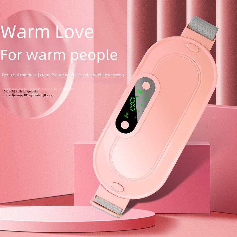 Period Pain Relief Belt with Heat & Massage