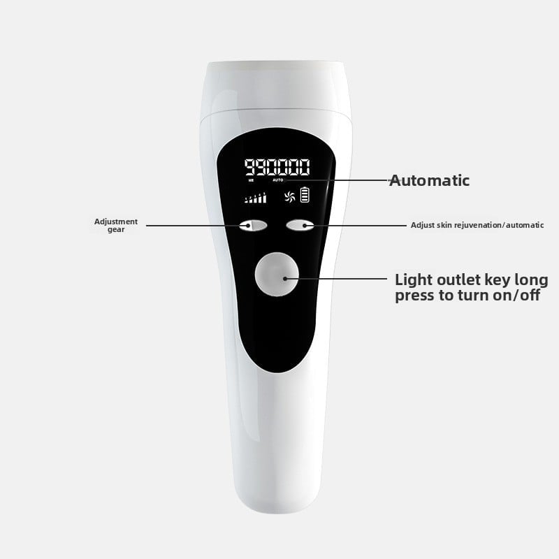 Portable household hair removal device