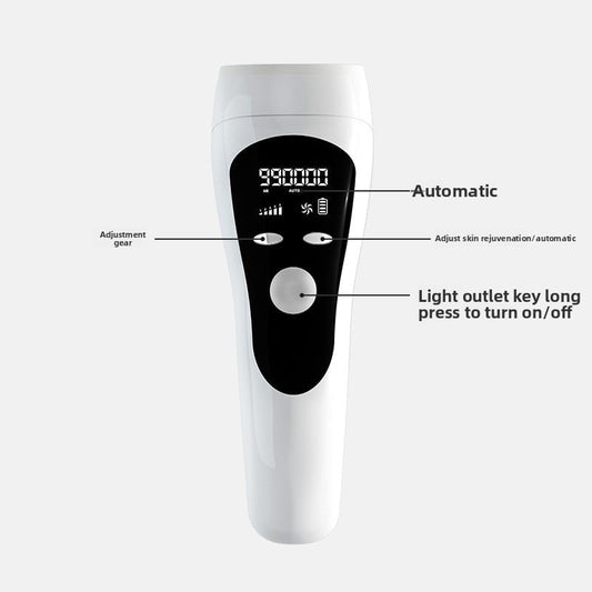 Portable household hair removal device