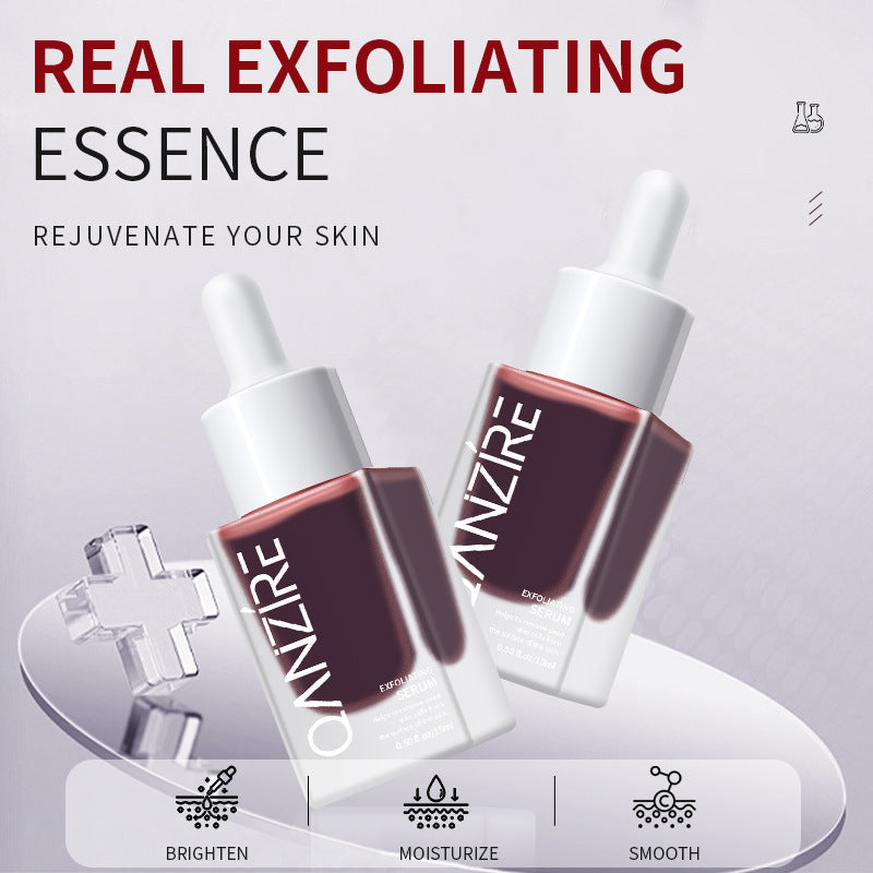 QANZIRE Exfoliating Serum 15ml for Facial Skin Care