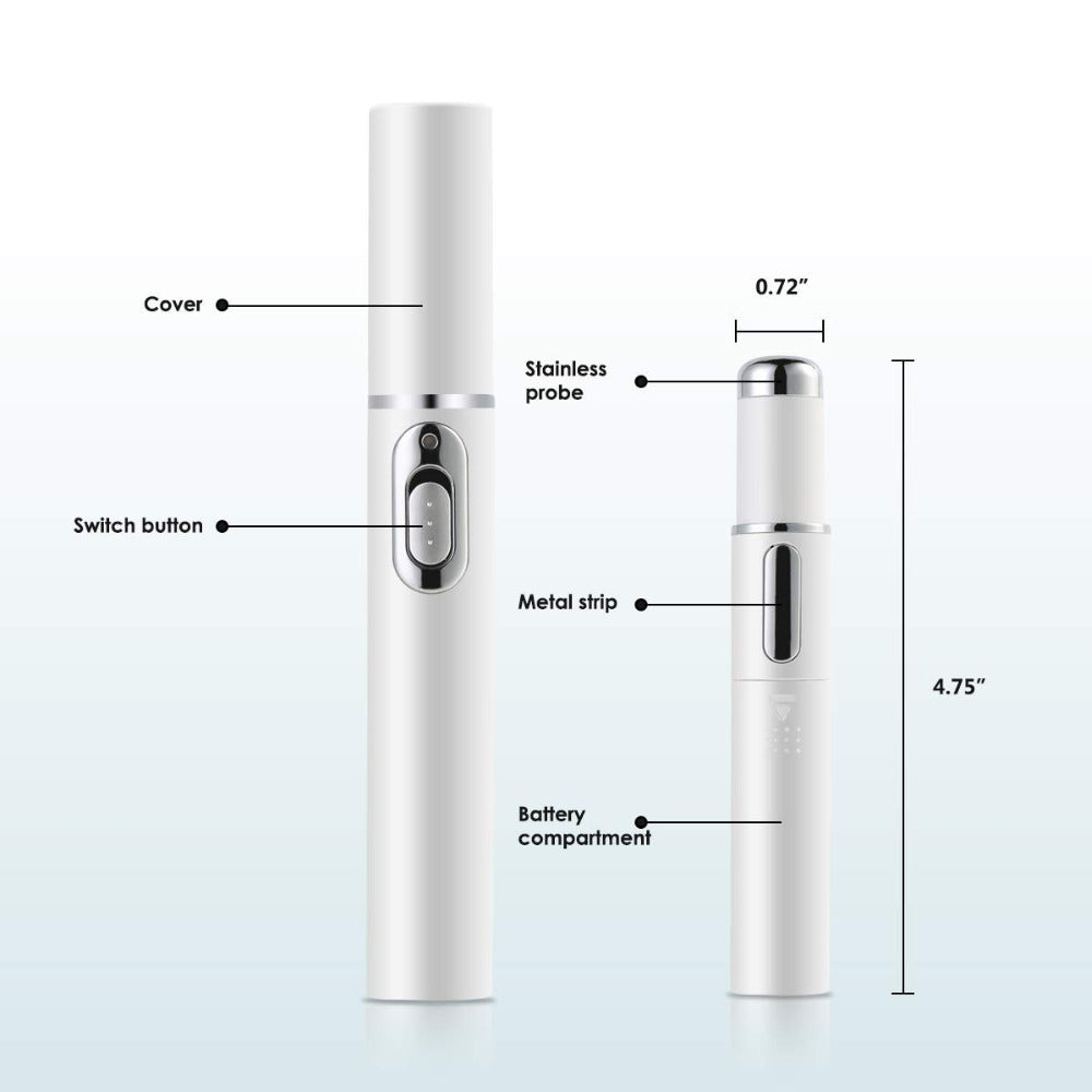 FDA-Cleared Blue Light Acne Killer | No-Skin-Contact Design