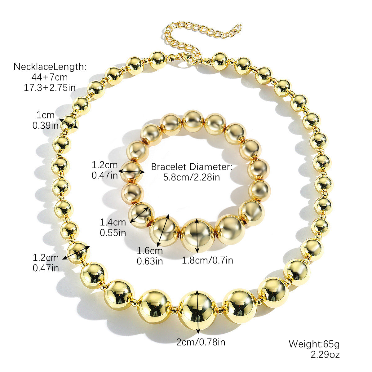 New Necklace Hip-hop Amazon European and American Explosions