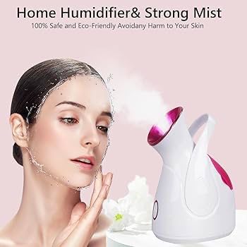 Nano Ionic Facial Steamer Spa Glow at Home