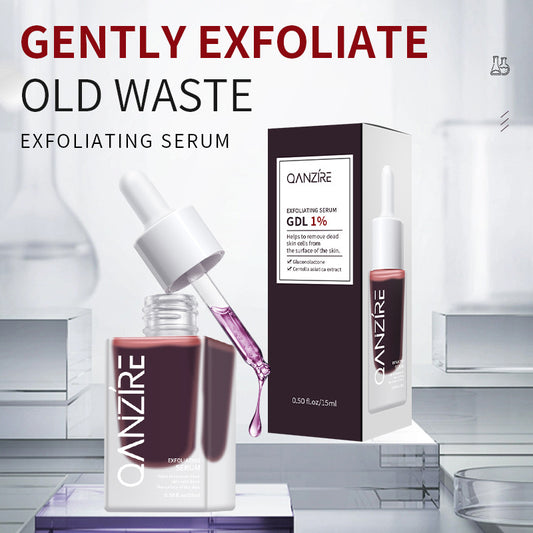 QANZIRE Exfoliating Serum 15ml for Facial Skin Care