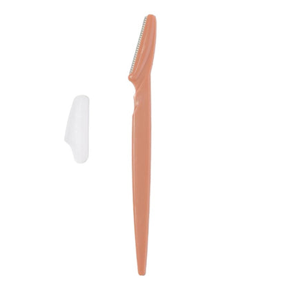 Straight-bladed sharp eyebrow trimming scissors