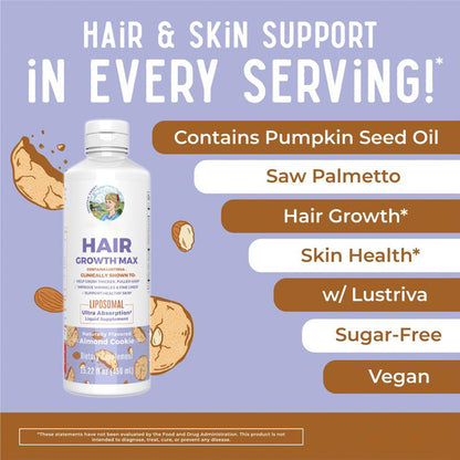 Hair Growth Max Liposomal Biotin Serum with Pumpkin Seed Oil
