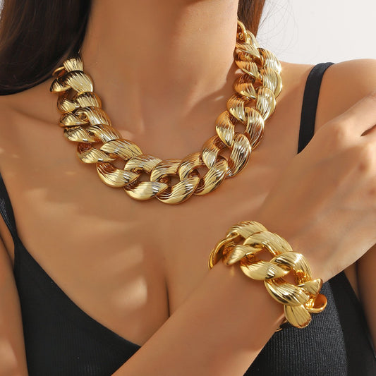 New Necklace Hip-hop Amazon European and American Explosions
